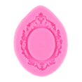 thumbnail image 1 of Molde de silicona con marco de espejo rosa, herramientas de decoración de pasteles, molde de caramelo de Chocolate-pequeño, 1 of 5