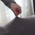 thumbnail image 4 of nipocaio Housse de Canapé Extensible, Housse Universelle pour Canapé avec Accoudoirs (Noir, 3 Places), 4 of 5