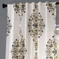 thumbnail image 5 of Kerala Gold Printed Cotton Twill Curtain (1 Panel), Kerala Gold, 50W X 120L, 5 of 6