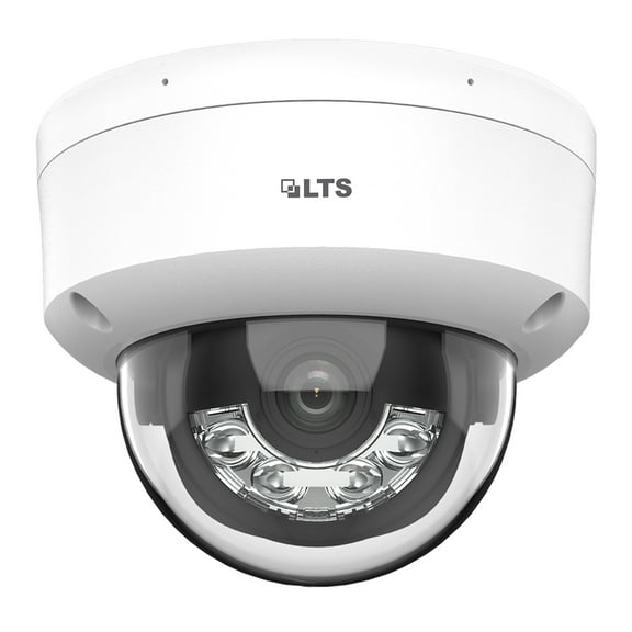 LTS CMIP7C42WI-28MDA IP 4MP Color 24/7 WDR Mic Hybrid illumination Ai Dome Camera LTCMIP7C42WI-28MDA
