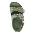 thumbnail image 3 of Wonder Nation Toddler Kids EVA Two Buckle Sandal, 2- Pack, 3 of 8