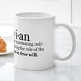 thumbnail image 5 of CafePress - Libertarian Definition Mug - 11 oz Ceramic Mug - Novelty Coffee Tea Cup, 5 of 6