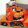 thumbnail image 3 of Lsque Five Nights At Freddy'S Pattern Fuzzy Fleece Throw Blanket Extra Large,Super Soft,Fluffy and Warm Blankets for Couch,Bed,All Season Use (60"x50"), 3 of 7