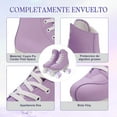 thumbnail image 3 of JUANYU Purple Roller Skates for Women and Girls, Men's Quad Skates with Light Up Features(Youth 4/Women's 4.5/Men's 4), 3 of 7