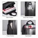 thumbnail image 3 of Fotbe Monochrome Abstract Lines Mochila Ligera para Hombres y Mujeres - Duradera y Resistente al Agua, Ideal para Escuela, Trabajo, Viajes y Uso Diario, 3 of 7