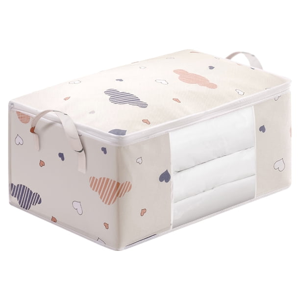 Caja Almacenamiento Ropa Btafrte Edredón Duradero (L) Beige