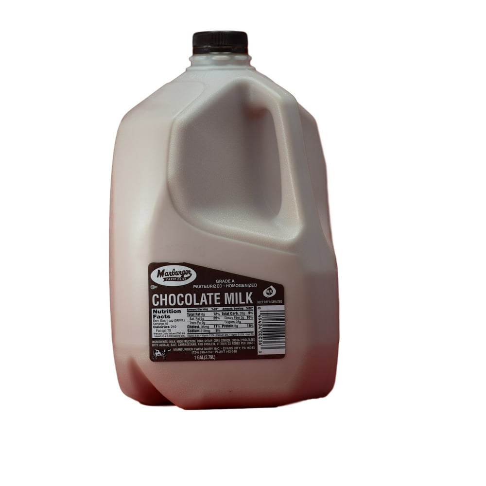 Marburger Farm Dairy Vitamin D Chocolate Flavoured Milk, 1 Gallon