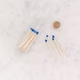 thumbnail image 4 of Royal Blue Tip Decorative Matches, 60 Small Premium Wooden Matches | Artisan Matches for Candles, Safety Matches for Lighting Candles with Match Striker On The Bottle | Perfect Candle Accessories, 4 of 4