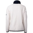 thumbnail image 3 of Women's Cutter & Buck Oatmeal New Hampshire Wildcats Cascade Eco Sherpa Fleece Full-Zip Jacket, 3 of 3
