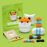 Gallery Detail: The Woobles Beginner Crochet Amigurumi Kits Hamster