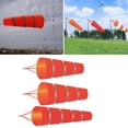 thumbnail image 2 of Sac-chaussettes de Mesure du Vent en Polyester Rouge Airport Windsock Anti-Déchirure pour l'Extérieur, 2 of 4