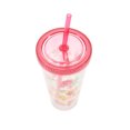 thumbnail image 2 of The Pioneer Woman Plastic Double Walled 24-Ounce Tumbler with Straw, 2 of 4
