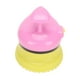 thumbnail image 2 of Cepillo de cabezal de ducha para mascotas con interruptor, masaje de dientes suaves universal, cabezal de ducha para perros, cepillo de baño con mango ergonómico rosa, 2 of 12