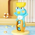 thumbnail image 6 of Loespoir Interactive Bathroom Play Set, Frog Themed Water Activity Toy, Bathtub Fun and Sensory Development Game, with Multiple Characters and Water Features, Blue, 6 of 6