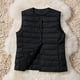 thumbnail image 4 of Abrigo informal sin mangas y sin capucha para mujer, chaquetas y abrigos de invierno a la moda, cálido, acolchado, de plumón, sin mangas, sólido, blusa, chaqueta para mujer, 4 of 8