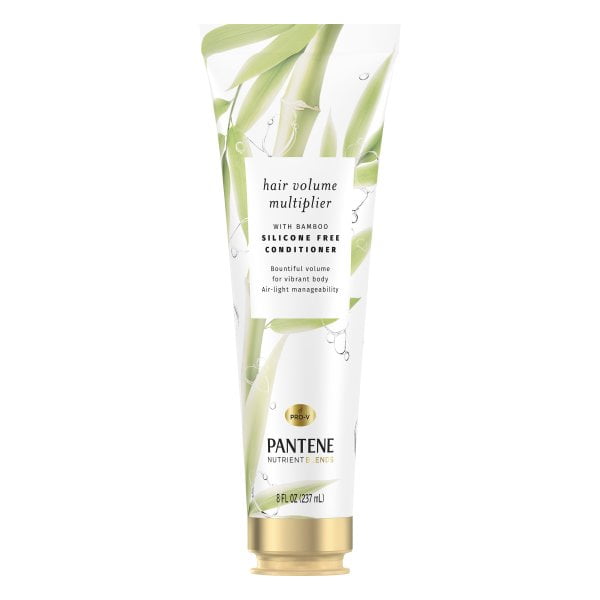 Pantene Nutrient Blends Hair Volume Multiplier Silicone Free Bamboo