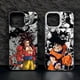 thumbnail image 2 of Funda de teléfono trasera plateada colorida de Dragon Ball Son Goku Comic para Apple iPhone 15 14 13 12 11 XS XR X Pro Max Plus, 2 of 5