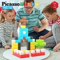 thumbnail image 3 of Rompecabezas magnéticos, cubos Picasso, 108 piezas, para niños y niñas mayores de 3 años, 3 of 9