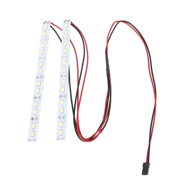 24 LEDs Aluminum Alloy Chassis Light, RC Model On Off Road Car for 1:10 1:8 Scale RC Trucks On Road Vehicles