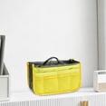 thumbnail image 5 of Multifunctional Liner Cosmetic Bag Travel Toiletry Bag Makeup Organizer Double-Zip Large Capacity Organizer for Handbag Tote Luggage Travel-Friendly Foldable Portable 10.63x6.3x3.54 Inches, 5 of 6
