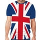 thumbnail image 5 of Union Jack Flag T Shirt Patriotic Costume Union Jack Flag T Shirt Cotton 3D Printed British Flag T Shirt Unisex Mens Womens Crew Neck T Shirt Patriotic Costume ANGGREK Union Jack Flag T Shirt, 5 of 8