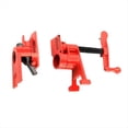 thumbnail image 4 of Abrazaderas de Tornillo para Tubos de 3/4 de Pulgada, Juego de Abrazaderas de Madera, Abrazaderas de Liberación Rápida, Abrazaderas Metálicas, Color Rojo., 4 of 6