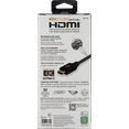 GE 4ft 4K HDMI 2.0 Cable with Built-in Ethernet, Gold-plated connectors, 48719