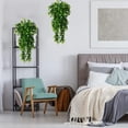 thumbnail image 6 of Djiypn Elegant Artificial Ivy Leaves Wall Hanging Decoration - Faux Plants for Indoor and Outdoor Decor, Perfect for Living Rooms, Balconies, and Patios - Greenery for Homeowners, 6 of 7