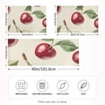 thumbnail image 2 of Yayeee Pillowcase Standard Size Set of 2 Satin Wrinkle Resistant Pillow Case, Cute Cherry, 2 of 7