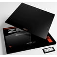 thumbnail image 5 of Glass Gaming Mouse Pad Large 19.3 x 16.5 inch – Tempered Hard Mousepad with Full Silicone Base Glasspad for FPS Gaming, Zero Friction, XL, Black, 5 of 6