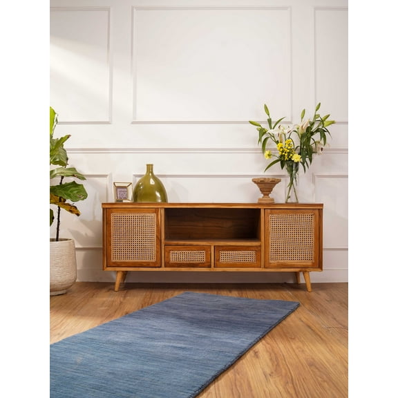 Rugsotic Carpets Handmade Rugs Hand Knotted Loom Runner 2'8''x6' Blue Wool for Indoor Use