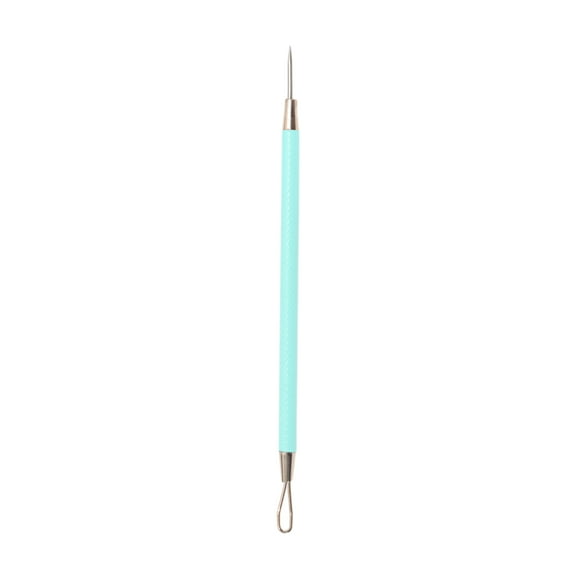 Unique Bargains 1 Pc Facial Pimple Extractor 4.52" Green