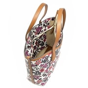 Tory Burch Women's Kerrington Small Top Zip Tote Shoulder Bag (Floral)