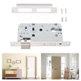 thumbnail image 1 of BRIGHTFUFU Entry Door Reversible Lock Simple Structure Locking for Bathroom Entry 1Set, 1 of 8