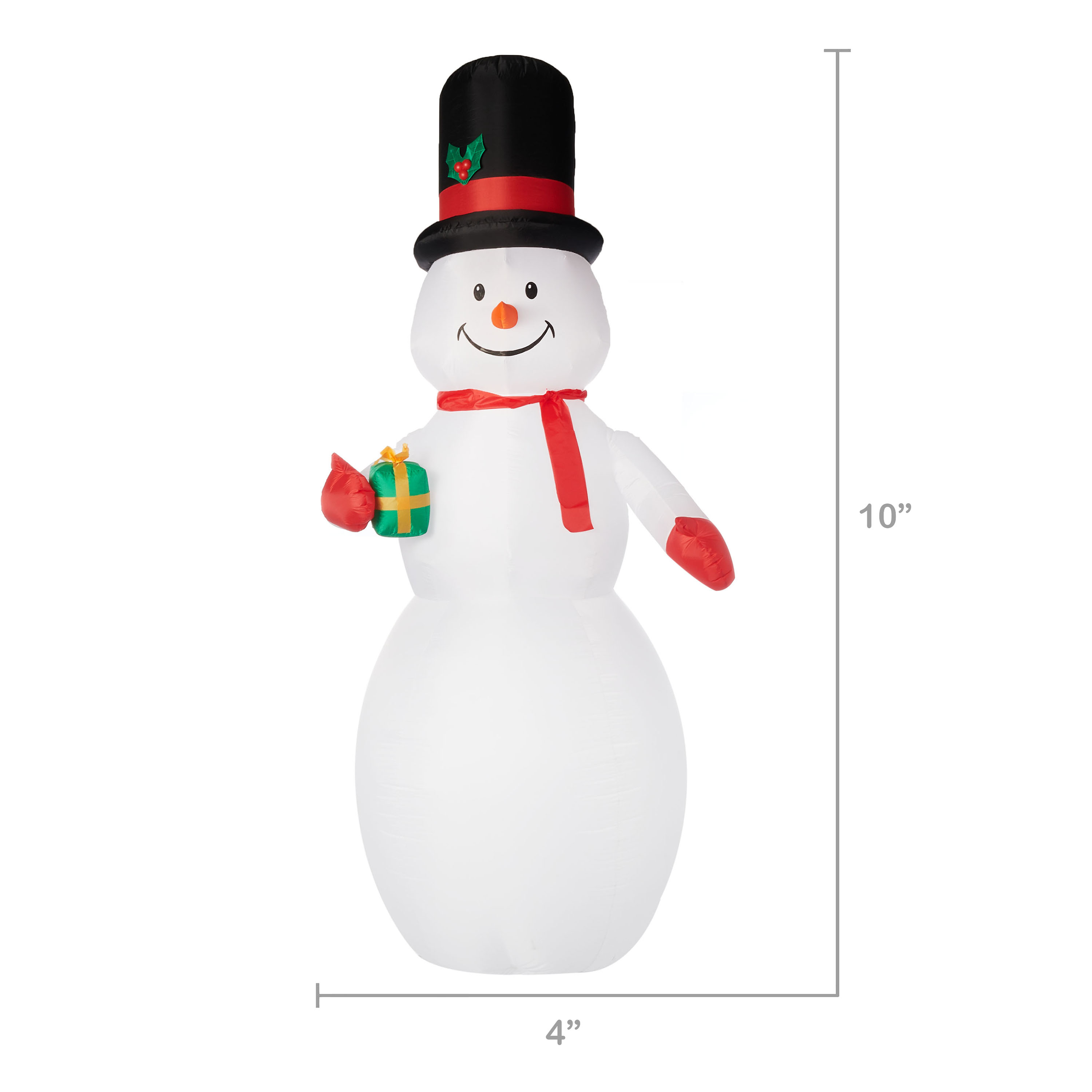 Holiday Time Yard Inflatables Snowman , 10 ft - image 5 of 5