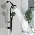 thumbnail image 2 of PROOX Drill-Free Rain Shower Handheld Showerhead Combo with Stainless Steel Slide Bar, 2 of 7