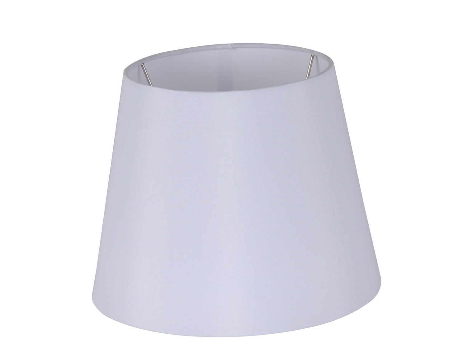 10" White Fabric Shade, Lamp Shade