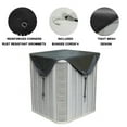 thumbnail image 3 of Laklulu Durable Winter Top Air Conditioner Cover for Outside Units, AC Cover Hard Cover for AC Unit Waterproof Material, Snow-Resist, Multiple Sizes, 3 of 6