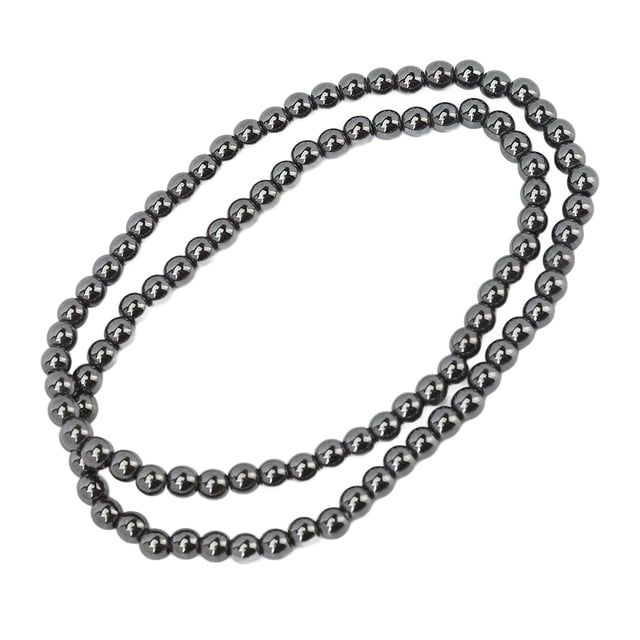 Pulsera De Piedra Energética, Pulsera De Terahercios, Cuentas De 6 Mm, Portátil Para Hombres