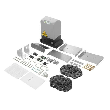HC-TOP Gate Opener for Gates Up to 3300Lbs with Remote Controls Sliding Gate Opener