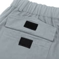 thumbnail image 6 of WERYOUNG Cargo Shorts For Men Solid Color Elastic Waist Casual Summer Athletic Shorts With Pockets For Outdoor Sports Stylish Bottom XXL, 6 of 6