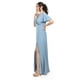 thumbnail image 2 of Vestido largo con abertura Roman Fashion /Juvenil, 2010 (Azul claro) azul G, 2 of 5