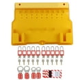 thumbnail image 2 of Kit de Verrouillage Tag Out, Station de Verrouillage Tag Out 10 Kit de Station de Verrouillage Tag Out Méticuleusement Conçu, 2 of 14