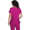 thumbnail image 2 of koi Basics Women's Katie Mock Wrap Solid Scrub Top, 2 of 5