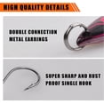 thumbnail image 7 of OROOTL 12pcs Hard Metal Fishing Spoon Lure Set with Single Hook Mini Jigging Baits Spoons, 7 of 7