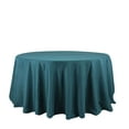 thumbnail image 6 of Efavormart 10 Pack Round Tablecloth, 120 Inch Stain & Wrinkle Resistant Washable Table Cloth, Decorative Polyester Fabric Table Cover for Banquet, Wedding, Dining- Teal Green, 6 of 10
