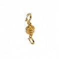 thumbnail image 2 of Necklace Clasps and Closures 14K Gold Plated 925 Sterling Silver Double Round Clasp Jewelry Clasps for Necklaces Bracelet, 2 of 8