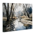 thumbnail image 2 of Stupell Industries Coastal Serene Reflections at Autumn Creek Canvas Art, 48 x 36, by Franklyn Gregory, 2 of 8