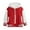 Red, variant on Kids Winter Coat Boys Girls Color-Block Baseball Hooded Jacket Thick Warm Outerwear for Autumn and Winter Daily Wear