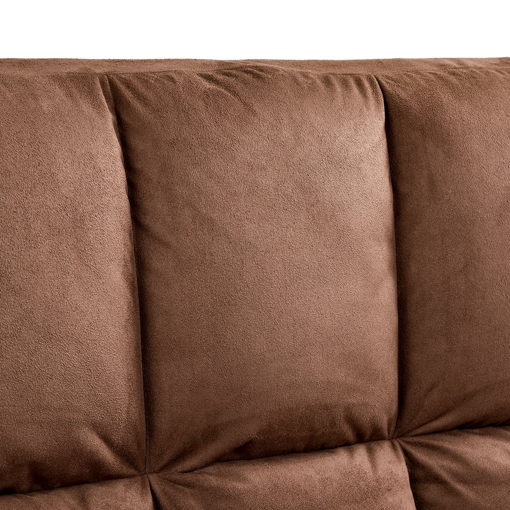 Resenkos Adjustable Lounge Sofa with 2 Pillows, Double Floor Couch Chaise Resenkos Adjustable Lounge Sofa with 2 Pillows, Double Floor Couch Chaise